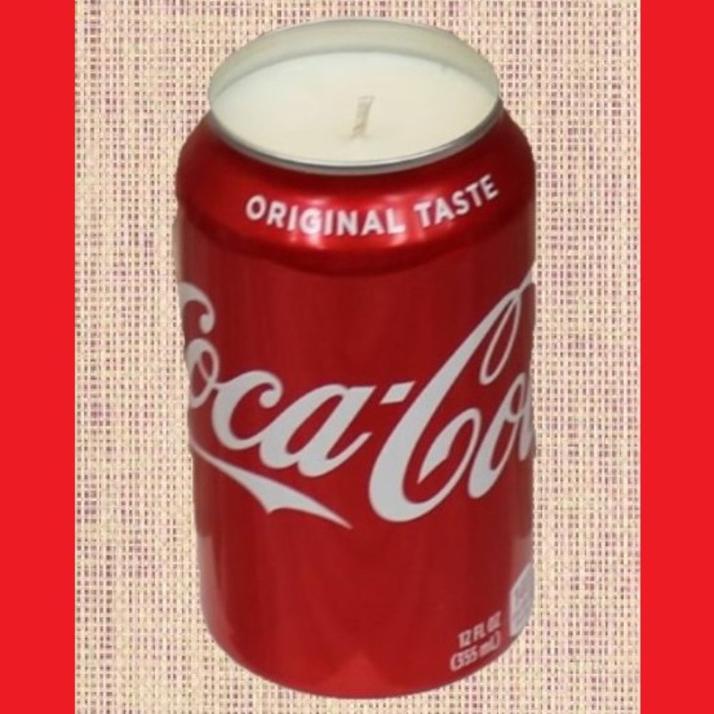 NEW 12oz Coke Can Candle Coca Cola Candles Scented